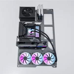 Socooler DIY Desktop Computer Case ATX Aviation Aluminum Housing PC Gaming Side Panel Window Air Water Cooling Towers