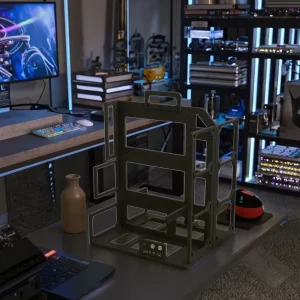 Socooler DIYenthusiasts SOC F 360 Mid Tower Gaming Computer Case RTX 5080 GPU Support Aluminum Alloy Dual Cooling New Side Panel