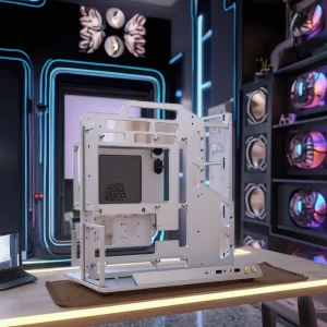 Socooler Software Engineer SOC J Y Aerometal PC Gamer Case RTX 5080 GPU Support Mid Tower Computer Rack Side Panel Window Dual