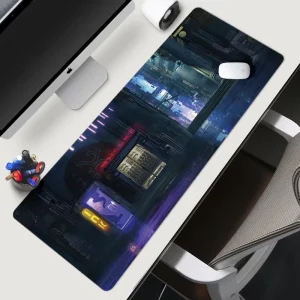 Soft Rubber Round Mousepad with Wrist Rest Cartoon Design Eco friendly Gaming Mouse Pad Customizable Size & Thickness in Stock