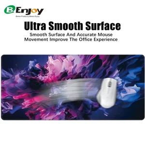 Source Factory High Quality Rubber Mouse Pad Non Slip Base Large Desk Mat for Office and Gaming