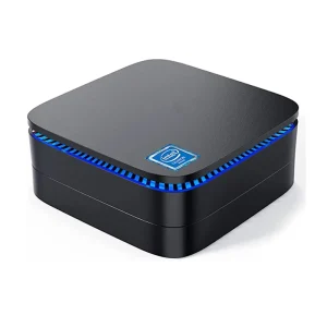 Soyeer Office and Home Desktop AK1 Micro Computer DDR3 8G 256G SSD Intel Celeron J3455 and Win10 Pro OS MINI PC