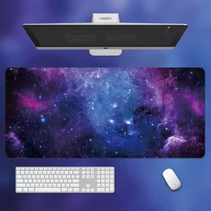 Space Planet Custom Personalized Logo Printed Soft Waterproof Eco-Friendly Nonslip Rubber Gaming Mouse Pad