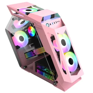 Special-Shaped Gaming Computer Case for Internet Cafes