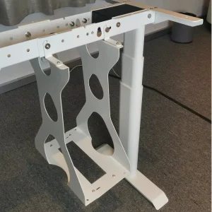 Stainless Steel Lift Table Accessories Computer Host Racks Engine Bracket Tower Case CPU Holder for Height Adjustable Desk