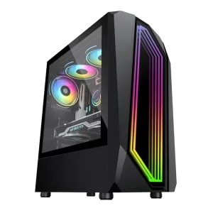 Steel Mid Tower ATX PC Case Gaming Computer Case