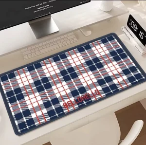 Stitched Edge Rubber Mouse Pad Washable Mouse Mat