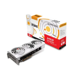 Stock PURE RX 7800 XT 16GB OC Gaming Graphics Card GDDR6 PCI Express DP Fan Cooling