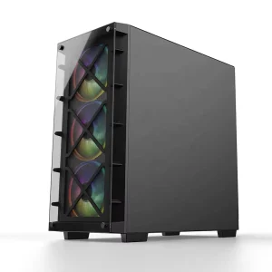 Structure 8 Series Super Slim Full Tower Gaming EATX Computer Case with Tempered Glass Side Panel and ABS Steel Construction