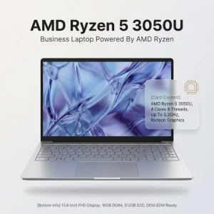 Student Laptop Notebook Computer AMD Ryzen 5 Portable Office Education Business Brand New Oem Odm Factory Supply