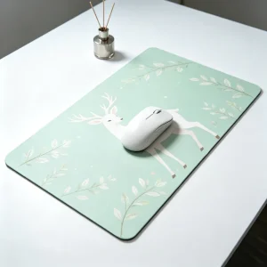 Sturdy Mousepad Washable Custom PVC Mousepad Desk Pad for Testing Room