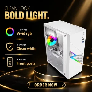 Style Gaming Case PC Computer ATX MATX Mini Itx Tower Metal Desktop Office OEM ODM Custom PC Gaming Box Game Big Tower PC Case