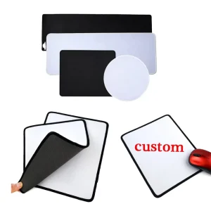Sublimation Mousepad Desk Office Mouse Mat Pad Gaming Mousepad Neoprene Playmat Sublimation Gaming Mouse Pad