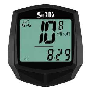 SunDing SD 581C Wireless Cycling Computer Multifunction Computer Speedometer Odometer Speed Cadence Sensor Bicycle Computer