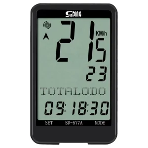 Sunding Bike Computer Wired Bicycle Computer Cycle Speedometer Cycling Odometer Bike Meter Accessories Speed Sensor Waterproof