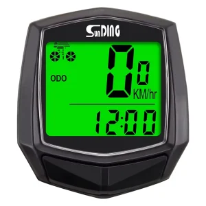 Sunding Wired Bike Computer Bicycle Speedometer Cycle Odometer Speed Sensor Outdoor Exercise Rainproof