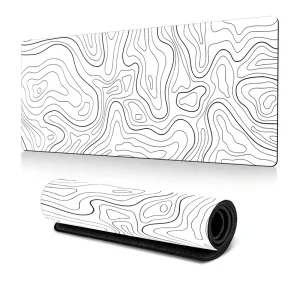 Super Hot Abstract Texture Mouse Pad Large Table Mat Line Table Mat Pattern Desk Mat Factory