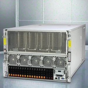 Supermicro SYS 821GE TNHR 8U GPU Server Dual Xeon Scalable 32 DDR5 8 GPUs for HPC AI Deep Learning