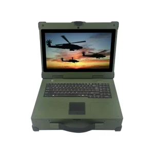 Support I3 I5 I7 CPU Industrial Grade Portable Rugged Laptop 15.6 Inch LCD IPS Speaker DVDRW SATA SSD HDD Black Stock