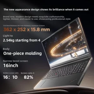 T16g Intel AI 00CD Ultra 7 255HX 32GB RTX 5080 4K Business Laptop