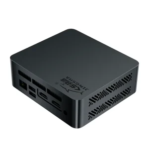 TISHRIC MINI PC Portable Mini Desktop Computer Small Host 1215U 12th Generation Office Game 16GB Memory+512GB Hard Drive Host