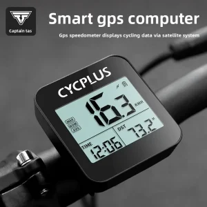 TS65-140 Front Bicycle Speedometer Mountain Road Bike GPS Wireless Odometer Cycling Waterproof Positioning Mileage Meter