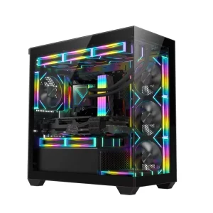 Tempered Glass Micro ATX PC Case