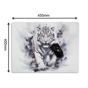 Tempered Glass Mouse Pad OEM ODM Customized Design Precision Tracking for E-Sports Gaming
