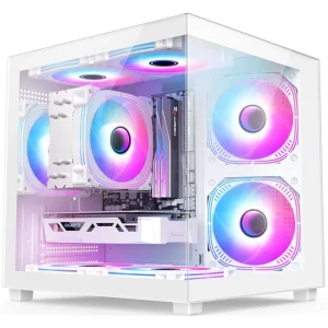 Tempered Glass RGB Computer case ATX Game Chassis ATX Gaming Pc case Computer case