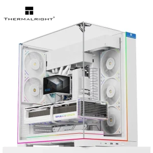 Thermalright A70 ARGB White ATX PC Gaming Casing CPU Cabinet 3 Sides Tempered Glass Steel Panel Type C Port Pc Case