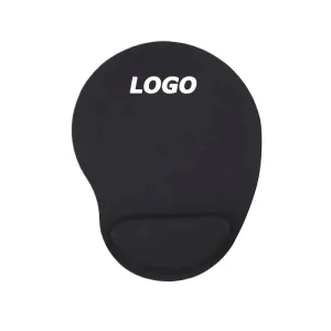 Thickened Pure Color Mouse Pad with Soft EVA Foam Wrist Support Comfortable Durable Non Slip Desk Mat for Office Gaming