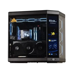 Top ranking Thermalright A70 VISION Desktop Aluminum Alloy ATX Black with Screen Chassis Panoramic Three Sided Window Sea View