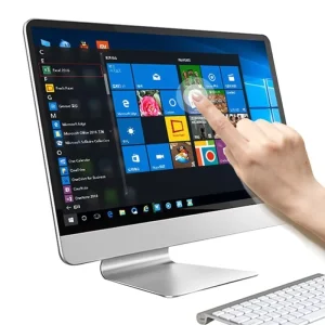 Touch All-in-One Computer for Office, Home, Stock Trading, Online Courses, and Cash Register Use