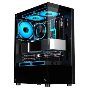 Transparent Side Panel OEM Gaming PC ATX Desktop Case