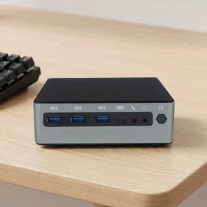 Ultra 5 125U 135U Mini Computer DDR5 RAM Slot NVME SSD AI Mini PC Desktop WiFi6 Host for Office Digital Signage Mini PC Gaming