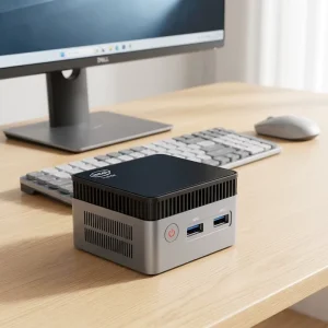 Ultra Compact Mini PC N100 N150 12GB DDR5 4K UHD Desktop Computer for Education School