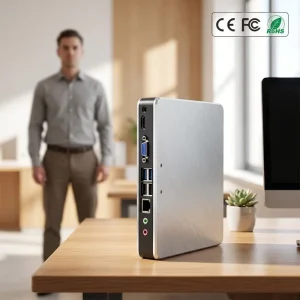 Ultra Compact Silver Intel Core I5 10th Gen 10210U Processor Portable Office Micro Desktop Computer Gaming Mini PC