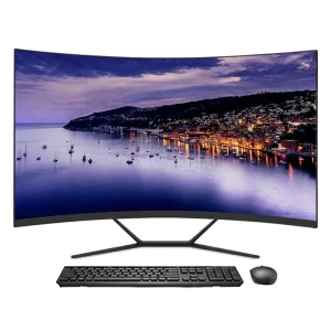 Ultra Thin Intel Core I3 7th 8th Gen 7100U 8145U 23.8 Inch Digital Signage Desktop Computer All in One Monitor PC