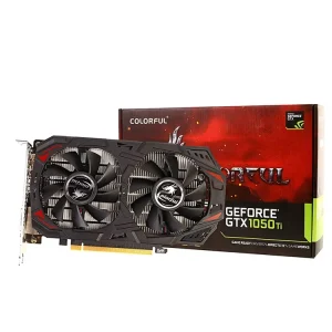 Used Colorful GTX1050ti 4GD5 Graphics Card for Gaming and Office GTX 1050 Ti 4G Graphics Card
