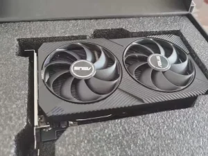 Used Dual RTX 3060 12G GDDR6 Gaming Graphics Card PCI Express Desktop Fan Cooler