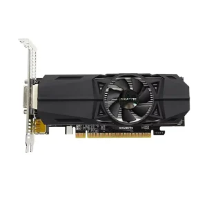 Used GIGABYTE High Quality GeForce GTX1050 OC Low Profile 2G GDDR5 Graphics Card