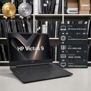 Used Gaming Laptop HP Victus 9 15.6 Inch Intel Core I5 13420H RTX 16GB RAM 512GB SSD 144Hz FHD Grade A++ PC Laptop