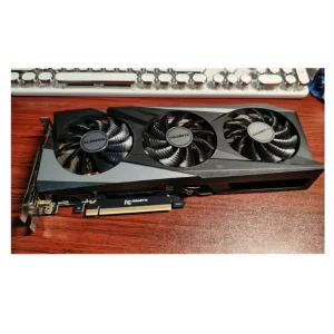 Used Gigabyte Magic Eagle RTX 3060 12GB GDDR6 Desktop Fan Cooling Gaming Video Editing Graphics Card