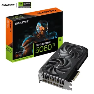 Used Gigabyte RTX 5060 Ti WINDFORCE 16GB GDDR7 128 bit N vidia Gaming Graphics Card for Desktop PCI Express 4.0 16X Interface