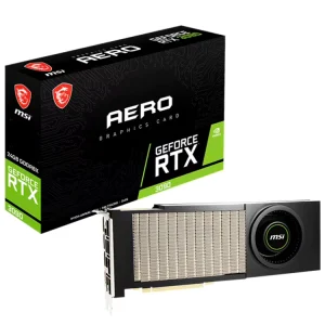Used MS’I GeForce RTX 3090 AERO 24G Gaming Graphics Card with 24GB GDDR6X Memory Boost Clock up to 1695 MHz