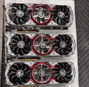 Used RTX Ti 22GB GDDR6 352Bit GPU Modified Memory Expansion Graphics Card for Stable Diffusion AI Render Video Editing