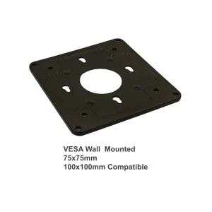 VESA Mount Bracket for Mini PC Wall Mount Kit 75×75mm/100×100mm Compatible with Screws Industrial Mounting Solution
