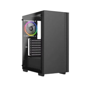 Verified Suppliers ATX Gaming PC Case OEM Mid Tower with Tempered Glass Panel Computer Parts for Computer case