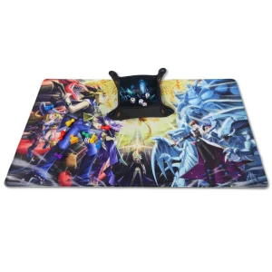 Vibrant Full Color Sublimation Printing Gaming Mouse Pad Anti Slip Rubber Base Desk Mat for Gaming Office Keyboard Use
