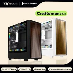 WJCOOLMAN OEM ATX Full Tower Server PC Case Steel Transparent Panel Gamer Desktop Computer in Stock